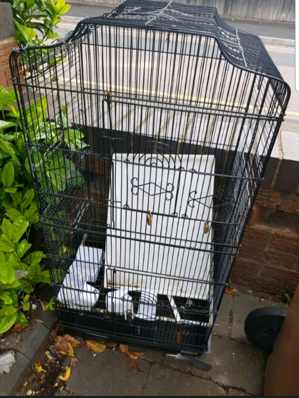 used bird cages